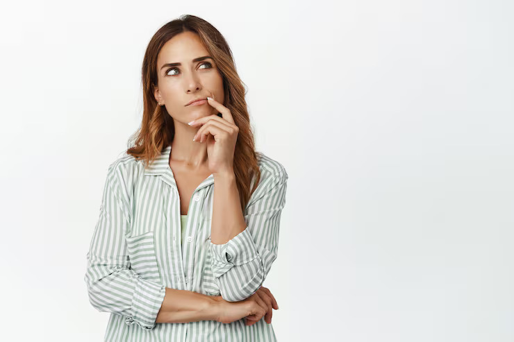 woman thinking, penis enlargement, malehanger