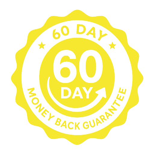 60 day money back guarantee
